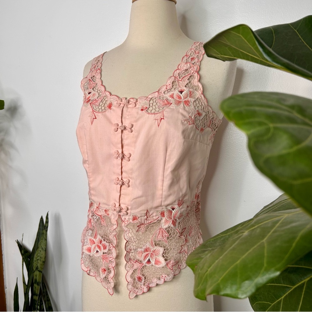 Vintage lace boho top - Picture 3 of 5